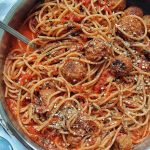 spaghete integrale cu sos marinara